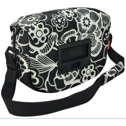 Torba na kierownicę „Funbag”, fleur. Białe torby na ramię męskie KLICKFIX, bez wzorów, na ramię, duże. Za 320.95 zł.