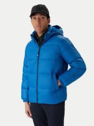 Tommy Jeans Kurtka puchowa Essential DM0DM19786 Niebieski Regular Fit. Niebieskie kurtki męskie Tommy Jeans, m, bez wzorów, z jeansu, bez kaptura. Za 1,099.00 zł.