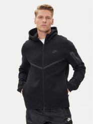 Nike Bluza Windrunner HV0949 Czarny Regular Fit. Czarne bluzy męskie Nike, l, bez wzorów, z bawełny, bez ramiączek, bez kaptura. Za 489.99 zł.