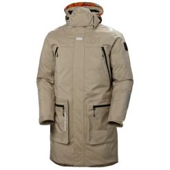 Parka Helly Hansen Arc Flow Ins. Brązowe parki męskie Helly Hansen, na zimę, m, bez wzorów, bez kołnierzyka, bez kaptura. W wyprzedaży za 2,618.50 zł.