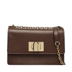 Torebka Furla. Brązowe torebki do ręki damskie Furla, bez wzorów, bez dodatków. Za 1,559.00 zł.