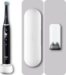 Szczoteczka Oral-B iO Series 6 Black Lava Black Lava. Czarne szczoteczki elektryczne Oral-B. Za 484.71 zł.