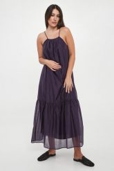 Sukienka szyfonowa LIU JO. Sukienki damskie Liu Jo, bez wzorów, z szyfonu, bez kołnierzyka, bez ramiączek. Za 949.00 zł.