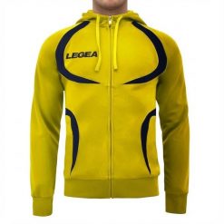 Kurtka rozgrzewkowa Damska Bieganie Natura Żółto-Niebieska Model. Niebieskie kurtki sportowe damskie Legea, xs, z aplikacjami, z materiału, bez ramiączek, z kapturem, do biegania. Za 68.00 zł.