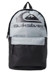 Plecak miejski męski Quiksilver The Poster Logo. Szare plecaki męskie Quiksilver, bez wzorów, z materiału. Za 192.80 zł.