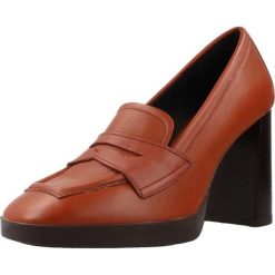 Buty GEOX D TEULADA Brązowy. Brązowe obuwie trekkingowe damskie Geox, ze skóry, bez zapięcia. Za 370.99 zł.