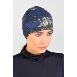 Czapka krótka ocieplana do biegania Unisex Nessi Sportswear. Niebieskie czapki damskie NESSI SPORTSWEAR, bez wzorów, sportowe. Za 149.00 zł.