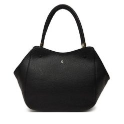 Torebka Aigner. Czarne shopperki damskie Aigner, bez wzorów, bez dodatków. Za 2,819.00 zł.