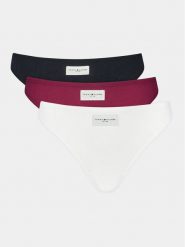Tommy Hilfiger Komplet 3 par fig klasycznych UW0UW05188 Kolorowy. Majtki damskie Tommy Hilfiger, z syntetyku. Za 99.99 zł.