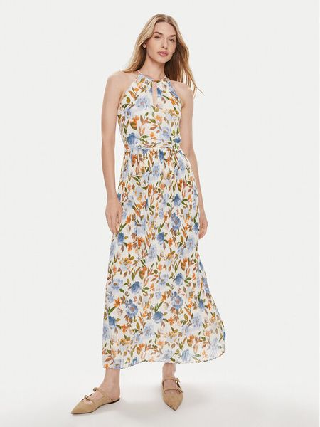 Vila Sukienka letnia Juliette 14071709 Kolorowy Regular Fit. Sukienki damskie Vila, na lato, bez wzorów, z syntetyku, bez kołnierzyka, bez ramiączek. Za 189.99 zł.