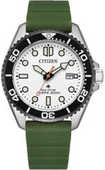 Zegarek Citizen Promaster Marine Zegarek męski biała tarcza 41 mm (BN0265-00A). Białe zegarki męskie CITIZEN, bez wzorów. Za 1,494.99 zł.