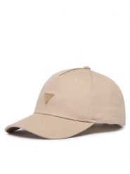 Guess Czapka z daszkiem AW5608 COT01 Beżowy. Brązowe czapki damskie Guess, z aplikacjami, z bawełny. Za 154.99 zł.