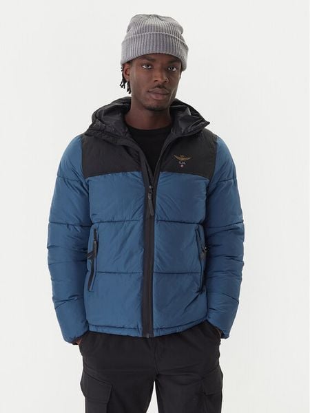 Aeronautica Militare Kurtka zimowa 252AB3025UCT04214 Niebieski Regular Fit. Niebieskie kurtki męskie Aeronautica Militare, na zimę, m, bez wzorów, z syntetyku, bez kaptura. Za 1,029.00 zł.