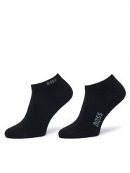 BOSS Skarpety krótkie 50538188 Czarny. Czarne skarpety męskie Boss, bez wzorów, z wiskozy. Za 69.99 zł.