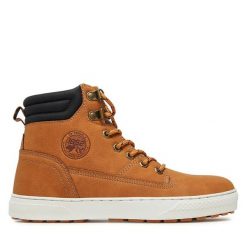 Botki O'Neill. Brązowe botki damskie O'Neill, bez wzorów, bez obcasa, na płaskiej podeszwie, bez zapięcia. Za 299.99 zł.