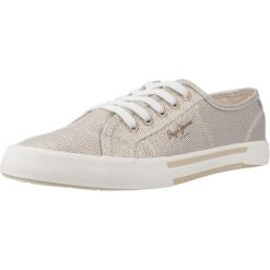 Tenisówki Pepe Jeans Model Brady Party W Kolor Złoty. Żółte trampki i tenisówki damskie Pepe Jeans, bez wzorów, z jeansu, bez zapięcia. Za 199.99 zł.