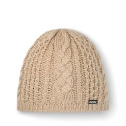 Czapka Eisbar Afra MÜ. Brązowe czapki damskie Eisbar, na zimę, bez wzorów, z materiału, eleganckie. Za 127.00 zł.
