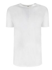 Barbarossa Moratti T-shirt | BM-SS1703 | Mężczyzna | Biały. Białe t-shirty męskie Barbarossa Moratti, m, bez wzorów, z bawełny, bez kołnierzyka, bez ramiączek. W wyprzedaży za 99.00 zł.