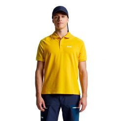 Polo Slam Od Drirelease Ss Dorośli. Żółte piżamy męskie SLAM, s, bez wzorów, z bawełny, bez kołnierzyka, bez ramiączek, krótkie. Za 409.99 zł.