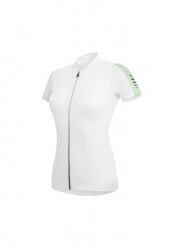 RH+ Koszulka damska Spirit Jersey biało zielona r. M (ECD0256). Białe bluzki damskie m, bez wzorów, z jersey, bez kołnierzyka, bez ramiączek. Za 207.30 zł.