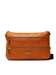 Nobo Torebka NBAG-M3510-CM17 Brązowy. Brązowe listonoszki damskie NOBO, bez wzorów, ze skóry, bez dodatków. Za 249.99 zł.