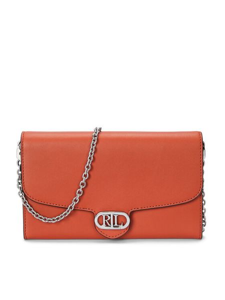 Lauren Ralph Lauren Torebka 431902100016 Pomarańczowy. Brązowe torebki do ręki damskie Lauren Ralph Lauren, bez wzorów, ze skóry, bez dodatków. Za 399.99 zł.