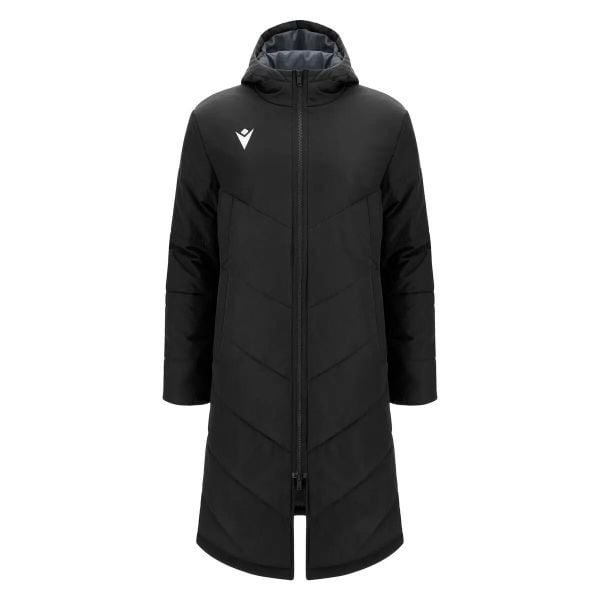 Parka z kapturem Macron Bench Northland. Niebieskie parki męskie Macron, xl, bez wzorów, z polaru, bez kołnierzyka, z kapturem. Za 683.00 zł.