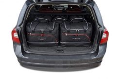 Torby Do Bagażnika Volvo V70 2007-2016 5Szt Kjust. Czarne torby podróżne damskie KJUST, bez wzorów, z kauczuku. Za 1,562.00 zł.