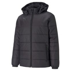 Kurtka męska Puma teamLIGA Padded Jacket. Białe kurtki męskie Puma, l, bez wzorów, sportowe, bez kaptura. W wyprzedaży za 363.50 zł.