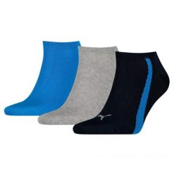 Skarpety Sportowe Unisex Dla Dorosłych Lifestyle 3pak. Czarne skarpetki damskie Puma, bez wzorów. Za 73.99 zł.