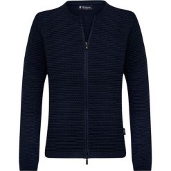 Kardigan w kolorze granatowym. Niebieskie kardigany damskie Denim Culture, l, bez wzorów, z bawełny, bez kołnierzyka. W wyprzedaży za 144.95 zł.