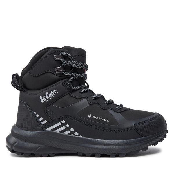 Trapery Lee Cooper. Czarne trapery damskie Lee Cooper, bez zapięcia. Za 149.99 zł.