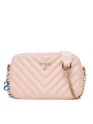 Guess Torebka J4GZ23 WFZL0 Różowy. Czerwone torebki do ręki damskie Guess, z aplikacjami, ze skóry, bez dodatków. Za 249.99 zł.