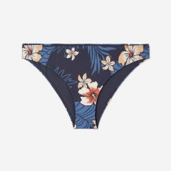 Dół kostiumu kąpielowego damski Roxy Dreamy Jungle Party. Białe bikini Roxy, bez wzorów, z tkaniny. Za 129.99 zł.