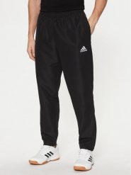 Adidas Spodnie dresowe Entrada 22 Presentation H57533 Czarny Regular Fit. Czarne spodnie sportowe męskie Adidas, m, bez wzorów, z dresówki, do piłki nożnej. Za 129.99 zł.