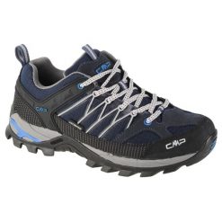 Buty trekkingowe męskie CMP Rigel Low WP. Czarne trekkingi męskie CMP, bez zapięcia. Za 359.00 zł.