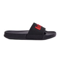 Klapki Męskie Lee Cooper LCW-25-07-3526M Czarne. Czarne klapki męskie bez wzorów, z gumy, bez zapięcia. Za 131.88 zł.