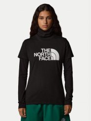 The North Face T-Shirt Easy NF0A8A6D Czarny Regular Fit. Czarne t-shirty damskie The North Face, xs, bez wzorów, z bawełny, bez kołnierzyka, bez ramiączek. Za 109.99 zł.