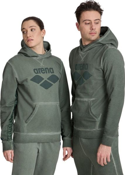 Arena Bluza polarowa z kapturem typu kangurka unisex Arena Hooded Sweat rozmiar M. Bluzy sportowe męskie ARENA, m, bez wzorów, z polaru, z kapturem. Za 273.42 zł.