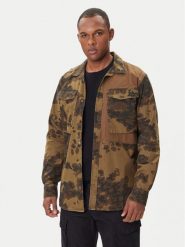 G-Star Raw Koszula Cargo Pkt D26900-D553 Zielony Regular Fit. Zielone koszule męskie G-Star Raw, m, bez wzorów, z bawełny, retro, bez kołnierzyka, bez ramiączek. Za 459.99 zł.