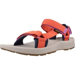 Sandały TEVA W HYDRATREK Pomarańczowy. Brązowe sandały damskie Teva, bez wzorów, z tkaniny, bez obcasa, bez zapięcia. Za 330.99 zł.