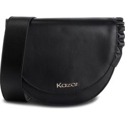 Torebka KAZAR - Birch 39599-01-00 Black. Czarne listonoszki damskie Kazar, bez wzorów, ze skóry, bez dodatków. W wyprzedaży za 449.00 zł.