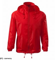 Kurtka męska MALFINI - ADLER - Wiatrówka unisex, 100% poliester, czerwony M. Czerwone kurtki męskie MALFINI, m, bez wzorów, z poliesteru, bez kaptura. Za 47.46 zł.