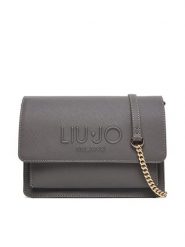 Liu Jo Torebka Ecs M Crossbody AF5152 E0087 Szary. Szare torebki do ręki damskie Liu Jo, bez wzorów, ze skóry, bez dodatków. Za 579.99 zł.