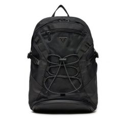 Plecak Guess. Czarne plecaki męskie Guess, z aplikacjami, sportowe. Za 499.99 zł.