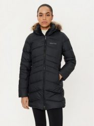 Marmot Płaszcz zimowy Montreal M15838 Czarny Regular Fit. Czarne płaszcze damskie Marmot, na zimę, m, bez wzorów, z syntetyku, bez kołnierzyka, bez kaptura. Za 1,679.00 zł.