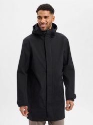 Didriksons Parka - George Mężczyźni Sztuczne włókno czarny, S. Czarne parki męskie Didriksons, m, bez wzorów, z włókna, eleganckie, bez kołnierzyka, bez kaptura. Za 1,299.95 zł.