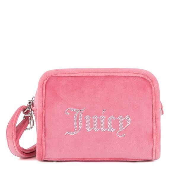 Torebka Juicy Couture. Czerwone listonoszki damskie Juicy Couture, bez wzorów, bez dodatków. Za 229.99 zł.