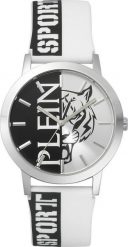 Zegarek Plein Sport Zegarek męski Plein Sport PSLBA0223 czarny. Czarne zegarki męskie Plein Sport, bez wzorów. Za 577.00 zł.