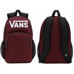 Plecak Vans Alumni Pack 5-B sportowy. Czerwone plecaki męskie Vans, bez wzorów, sportowe. Za 144.00 zł.